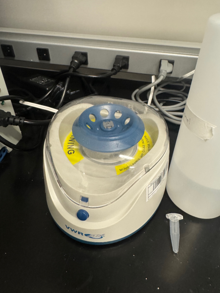 Image of VWR Mini Centrifuge